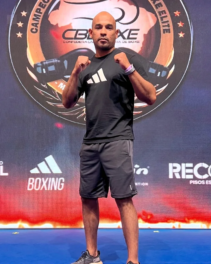 Paulo Lima no Campeonato Brasileiro de Boxe Elite